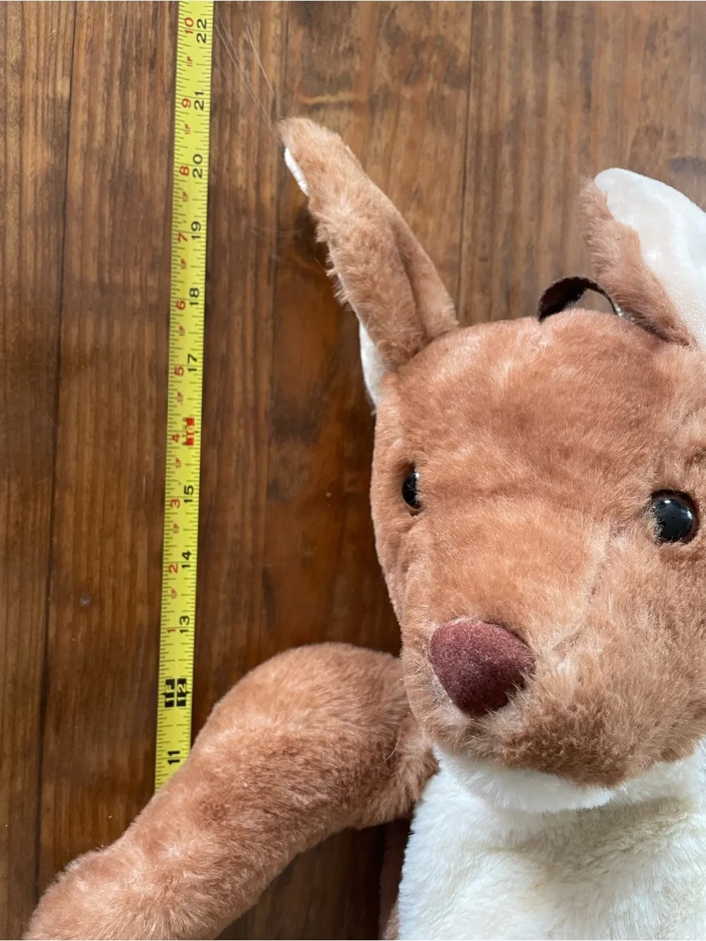 Vintage Plush Kangaroo Backpack Purse unique unisex kids